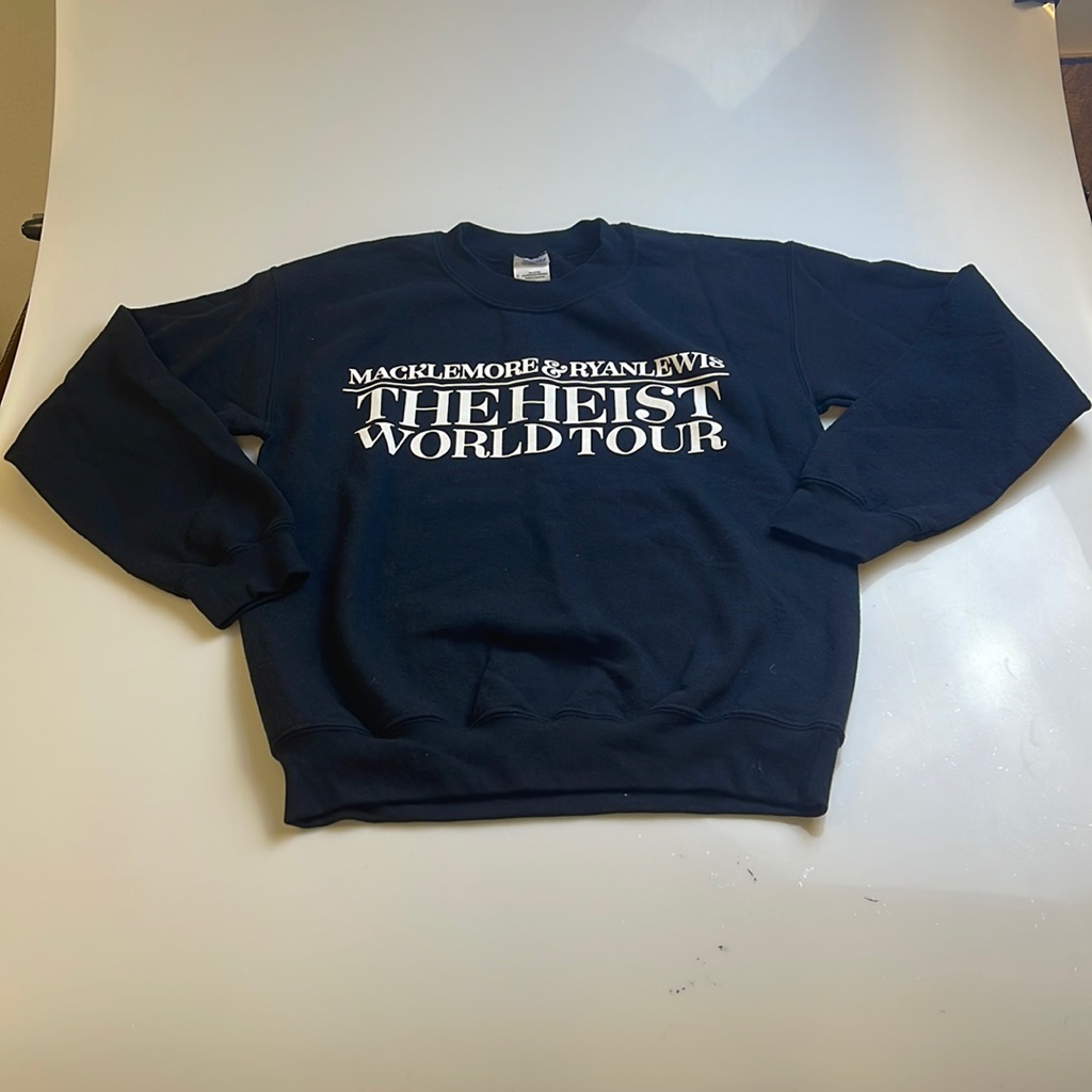 Macklemore  Ryan Lewis 2012 The Heist Concert Tour Sweatshirt Adult